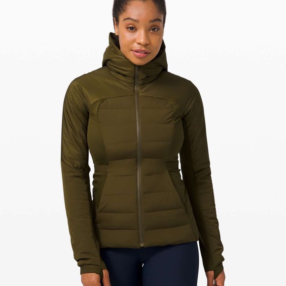 lululemon athletica Jackets & Blazers - Lululemon Down For It All Jacket Moss Green
